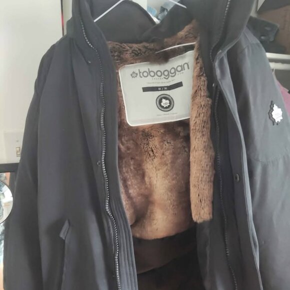 Parka Toboggan Winter Coat up to - 40 degrees like new woman M - Picture 6 of 6